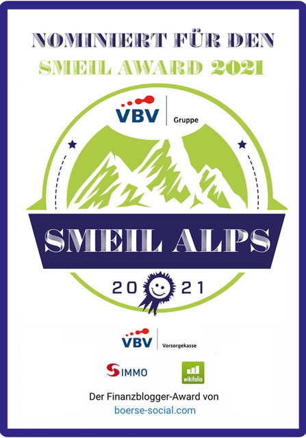 Smeil Finanzblog und Aktienblog Award Logo Smeil Finanzblog und Aktienblog Award